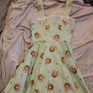 Hell Bunny Rockabilly Fox Dress
